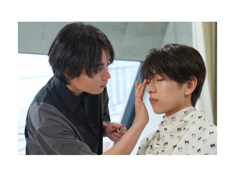 大西流星、深田竜生「紅さすライフ」第7話より（C）NTV・J Storm