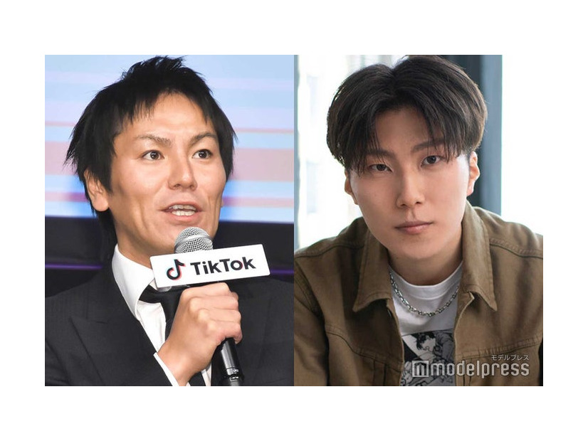 狩野英孝、あむぎり（C）モデルプレス