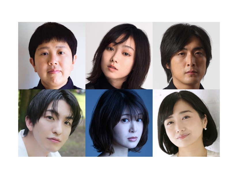 （上段左から）新名基浩、高田夏帆、趙珉和（下段左から）前田公輝、佐津川愛美、佐藤江梨子（提供写真）