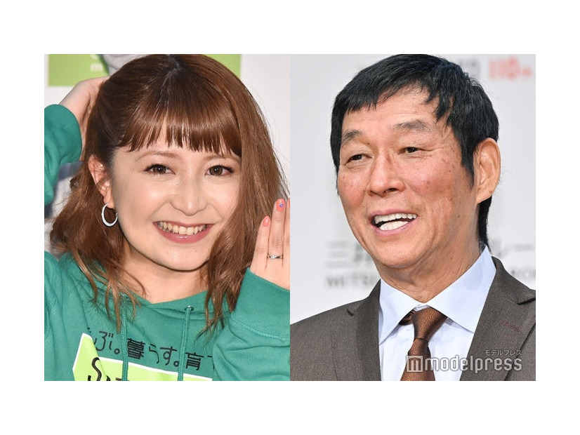 矢口真里、明石家さんま（C）モデルプレス