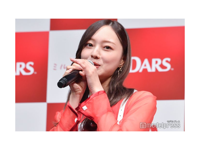 新CM発表会に出席した梅澤美波（C）モデルプレス