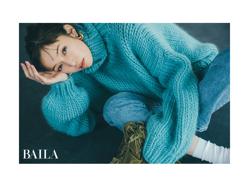 佐藤栞里（C）「BAILA」2023年11月号／集英社　撮影／東 京祐