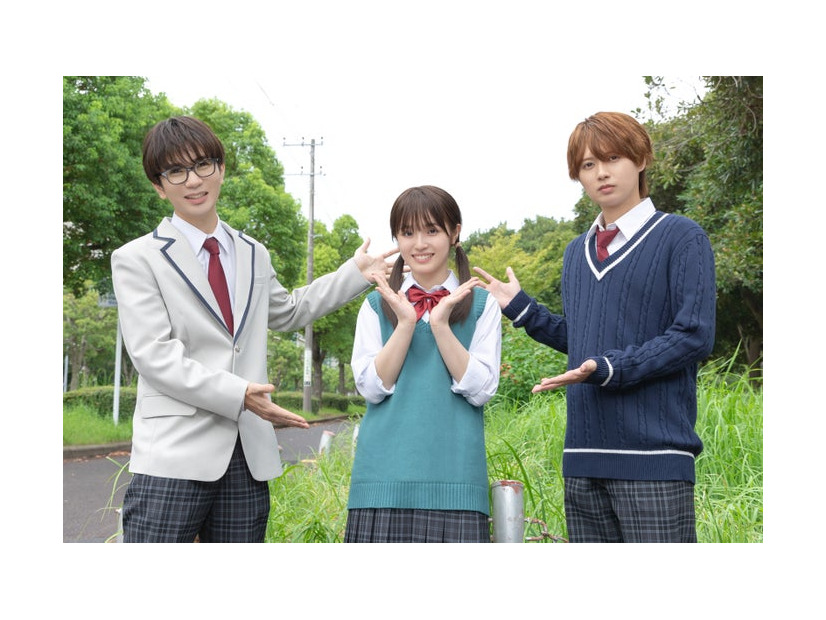 高橋優斗、豊嶋花、井上瑞稀（C）NTV・J Storm