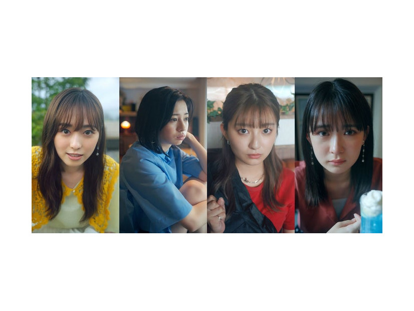 （左から）福原遥、桜田ひより、吉川愛、畑芽育（提供写真）