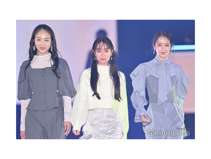 天翔愛、藤岡舞衣、天翔天音（C）モデルプレス