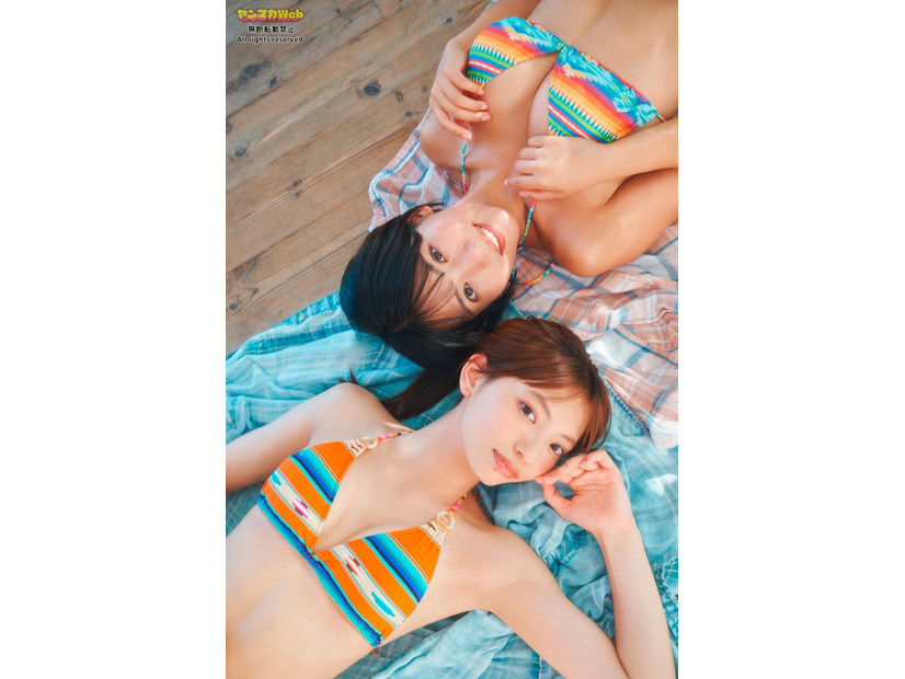佐々木萌香、東条澪（C）岡本武志／ヤンマガWeb