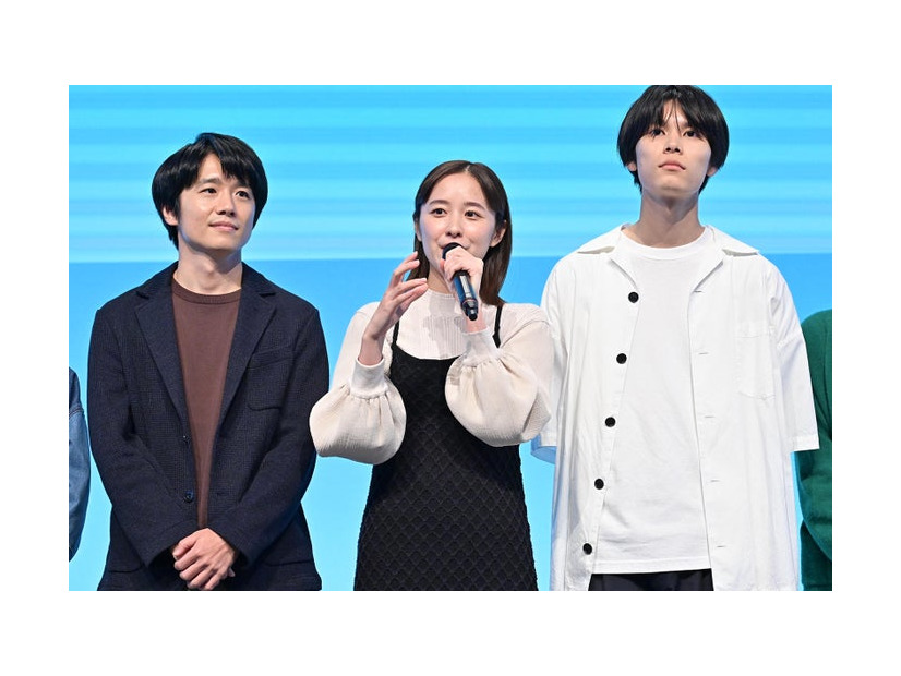 『たとえあなたを忘れても』制作発表会見に出席した風間俊介、堀田真由、萩原利久（C）ABC