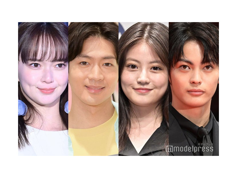 （左から）多部未華子、松下洸平、今田美桜、神尾楓珠（C）モデルプレス