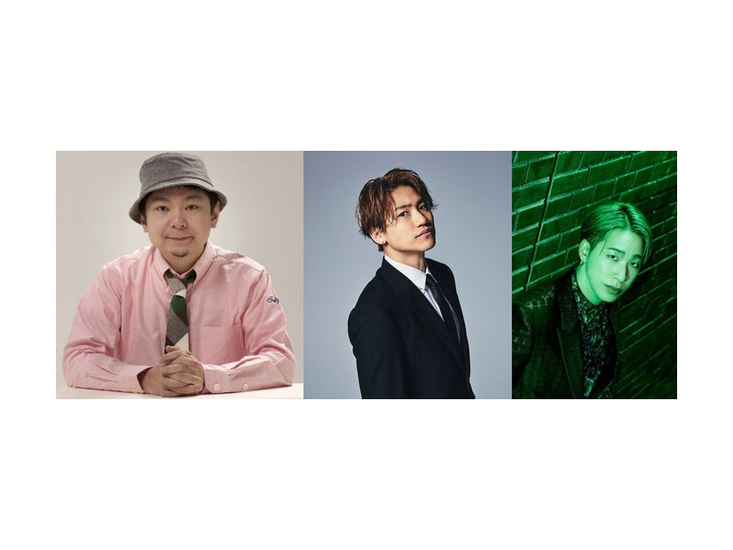 鈴木おさむ氏、小森隼、陣（提供写真）
