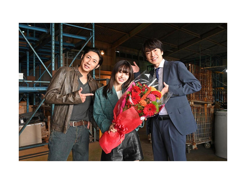 相葉雅紀、山本舞香、深澤辰哉（C）テレビ朝日