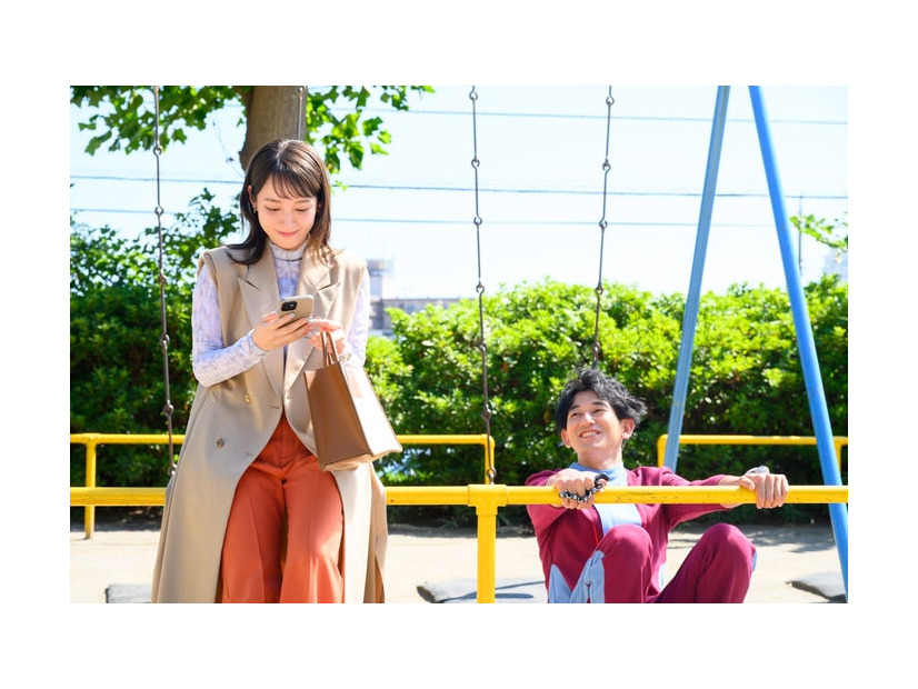 吉岡里帆、永山瑛太「時をかけるな、恋人たち」第2話（C）フジテレビ