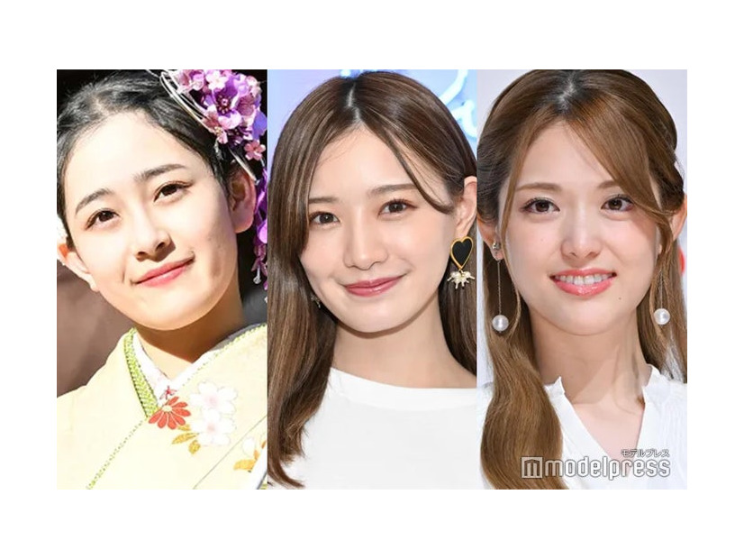 向井葉月、中田花奈、松村沙友理（C）モデルプレス
