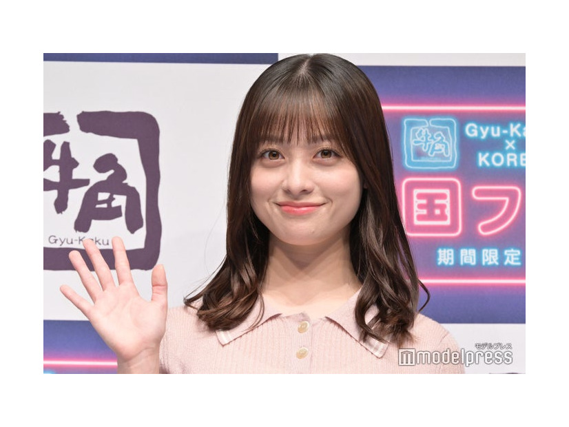 韓国フェア＆新CM発表会に出席した橋本環奈（C）モデルプレス