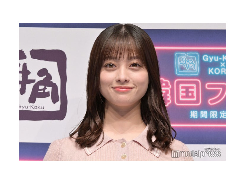 韓国フェア＆新CM発表会に出席した橋本環奈（C）モデルプレス