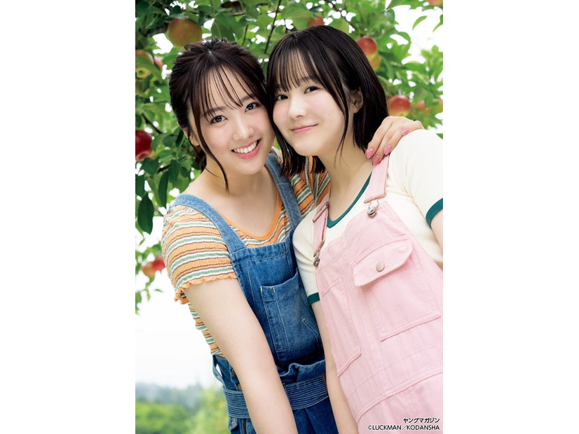 本田望結・本田紗来（C）LUCKMAN／講談社
