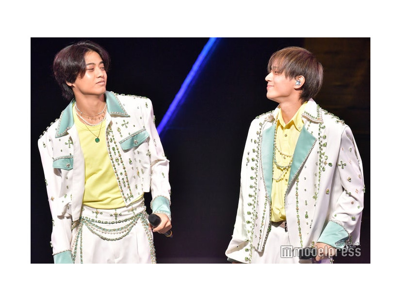 高橋海人、永瀬廉「King ＆ Prince LIVE TOUR 2023 ～ピース～」（C）モデルプレス