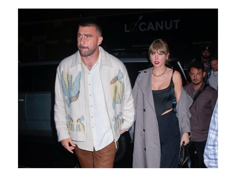 トラヴィス・ケルシー、テイラー・スウィフト／Photo by Getty Images