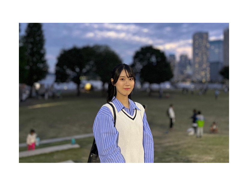 モデルプレスのインタビューに応じた倉本紗奈さん（提供写真）