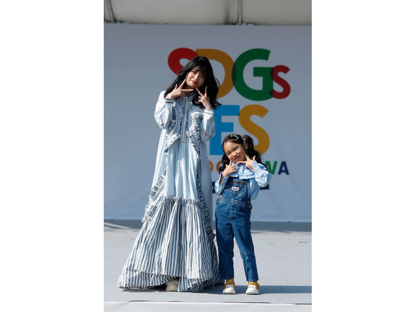 景井ひな、望蘭（C）SDGs FES in EDOGAWA 2023