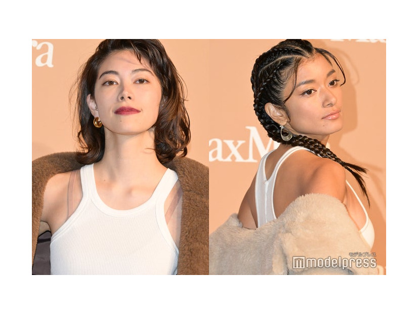 「Teddy TEN Park（テディ テン パーク）」フォトコールに出席した森星、ローラ（C）モデルプレス