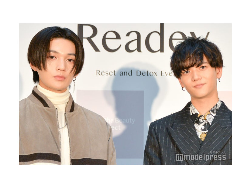 イベントに登壇した八木勇征、中島颯太（C）モデルプレス