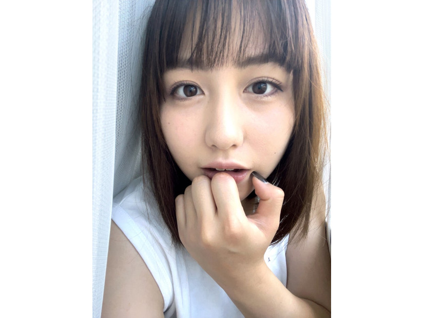 モデルプレスのインタビューに応じた松田杏咲さん（提供写真）