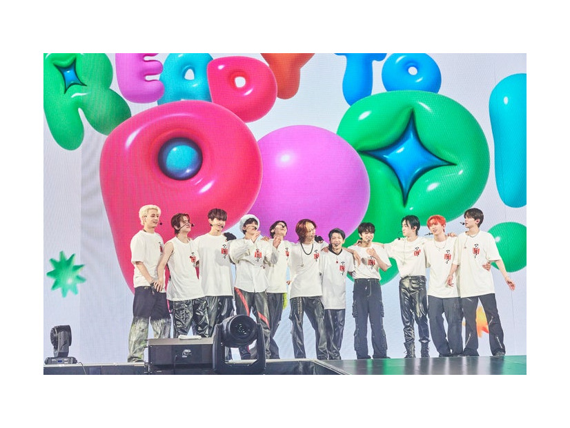 INI「2023 INI 2ND ARENA LIVE TOUR ［READY TO POP！］」11月4日公演より（C）LAPONE Entertainment