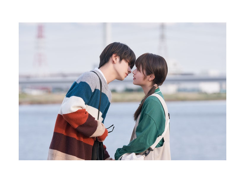 高橋優斗、豊嶋花「君が死ぬまであと100日」第3話より（C）NTV・J Storm