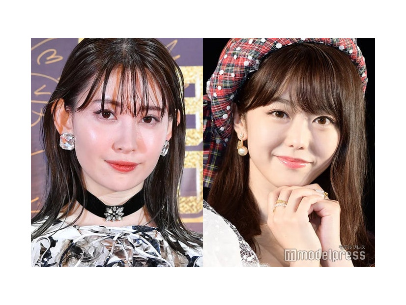 小嶋陽菜、峯岸みなみ（C）モデルプレス