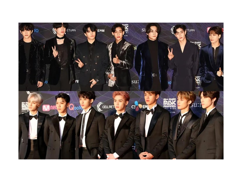 GOT7、WayV／Photo by Getty Images