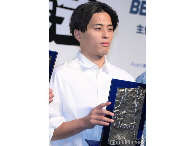 「第40回ベストジーニスト2023」授賞式に登壇した富樫勇樹選手（C）モデルプレス