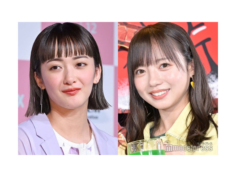 長屋晴子、齊藤京子（C）モデルプレス