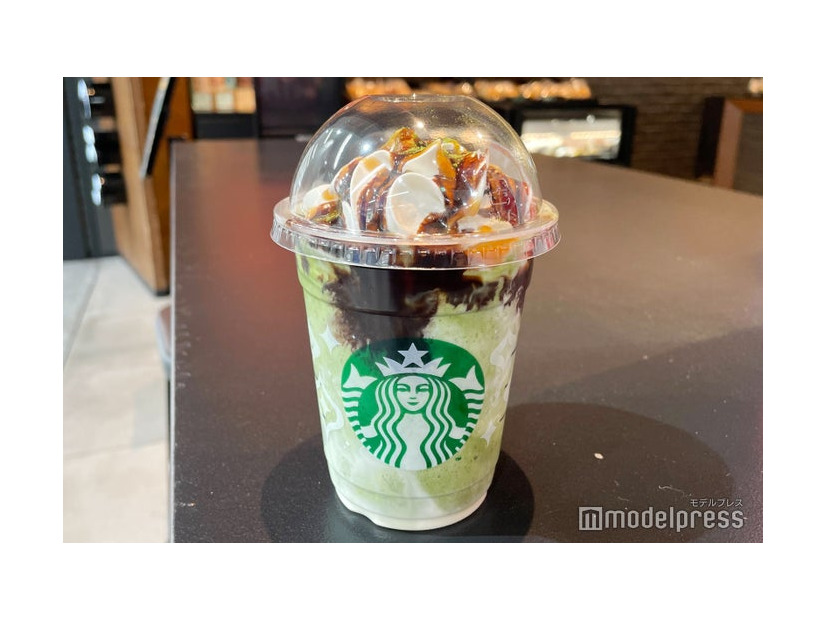 大阪 25th めっちゃよくばり クリーミー 抹茶 フラペチーノ（C）モデルプレス