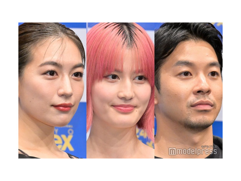 「熱のあとに」舞台挨拶に出席した木竜麻生、橋本愛、仲野太賀（C）モデルプレス