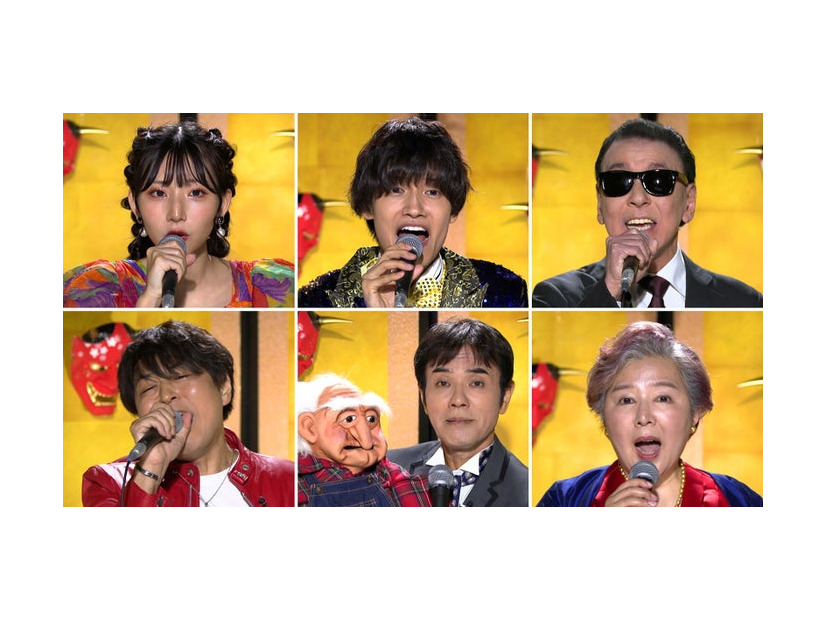 （上段左から）よよよちゃん、佐野晶哉、ジョニー志村（下段左から）ササキオサム、いっこく堂、麻倉未稀（C）フジテレビ