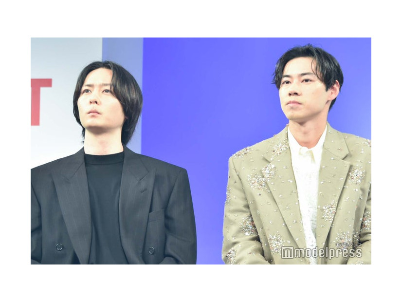 「第36回ジュノン・スーパーボーイ・コンテスト」最終選考会に出席した犬飼貴丈、戸塚純貴（C）モデルプレス