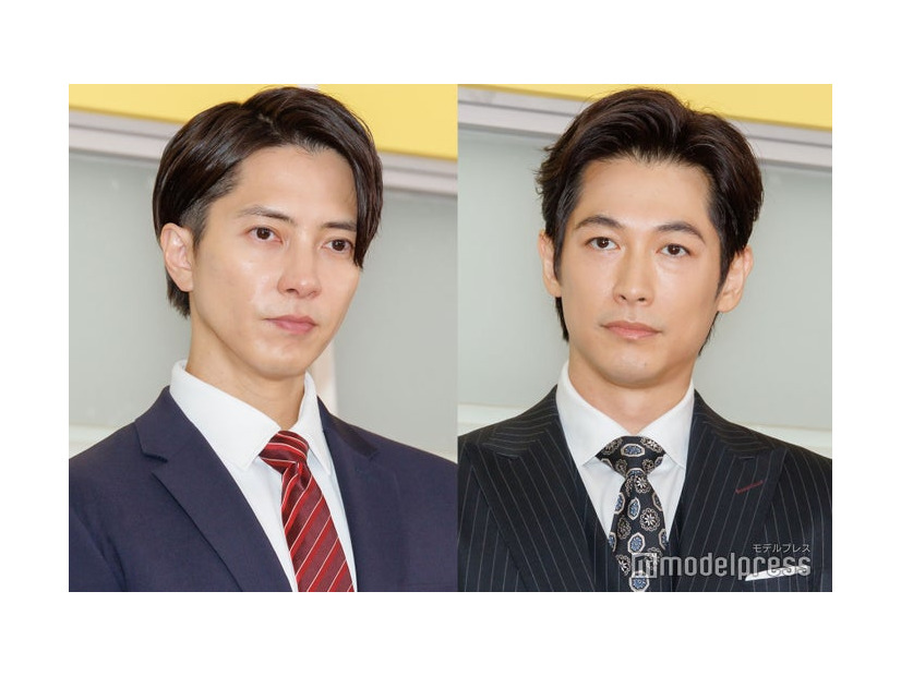 「正直不動産スペシャル」および「正直不動産2」取材会に出席した山下智久、ディーン・フジオカ（C）モデルプレス