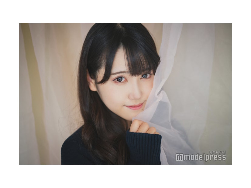 モデルプレスのインタビューに応じたあみさん（C）モデルプレス