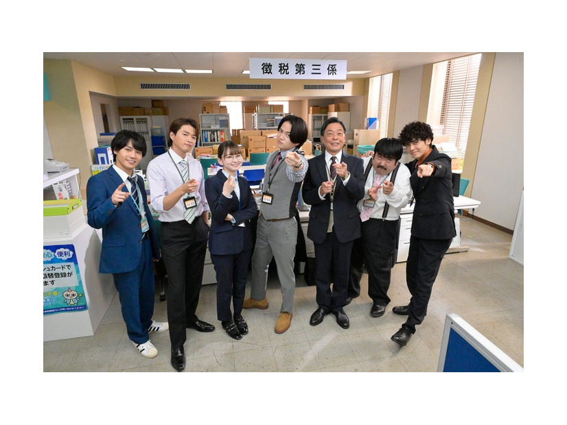 松田元太、白洲迅、菊池風磨、山田杏奈、光石研、鈴木もぐら、猪塚健太（C）日本テレビ