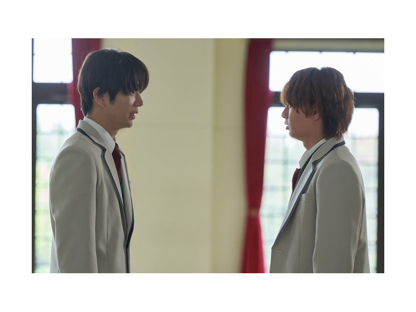 高橋優斗、井上瑞稀「君が死ぬまであと100日」第7話より（C）NTV・J Storm