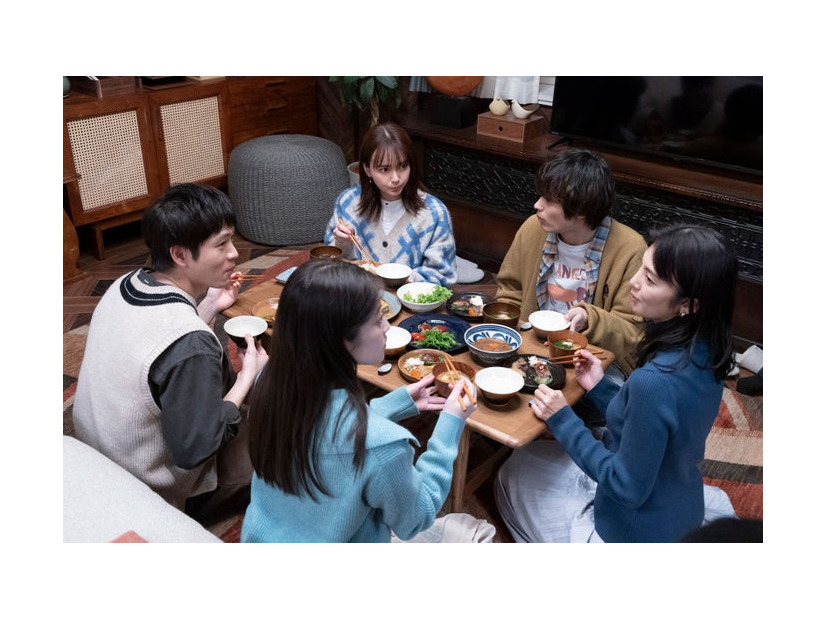 松下洸平、多部未華子、今田美桜、神尾楓珠、田中麗奈「いちばんすきな花」第9話（C）フジテレビ