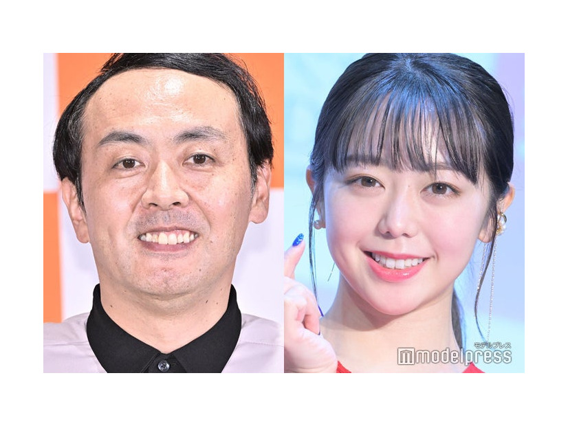 田中卓志、峯岸みなみ（C）モデルプレス