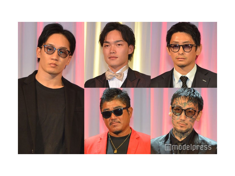 朝倉未来＆「BreakingDown Award」受賞者（一部）／（C）モデルプレス