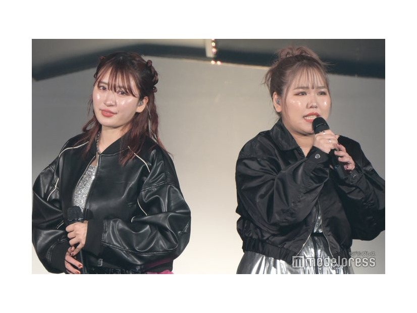 「YouTube Fanfest Japan 2023（ユーチューブ ファンフェス）」に登場した平成フラミンゴ（NICO、RIHO）（C）モデルプレス
