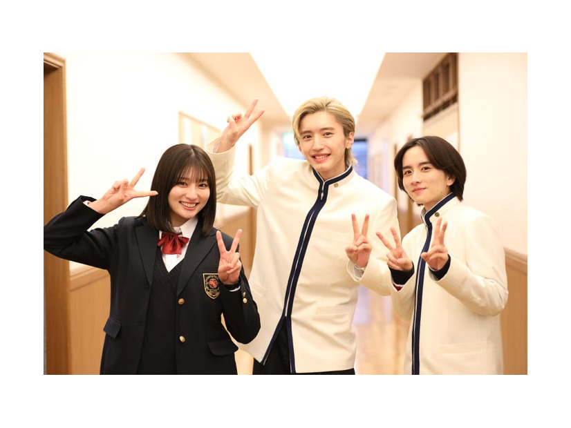 吉川愛、道枝駿佑、板垣李光人（C）テレビ朝日