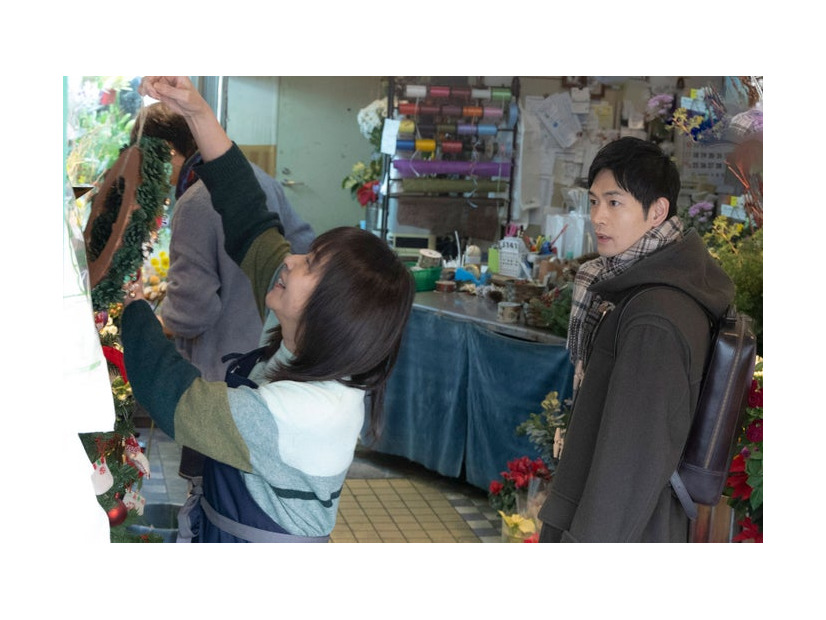 （左から）美保純、松下洸平「いちばんすきな花」最終話（C）フジテレビ