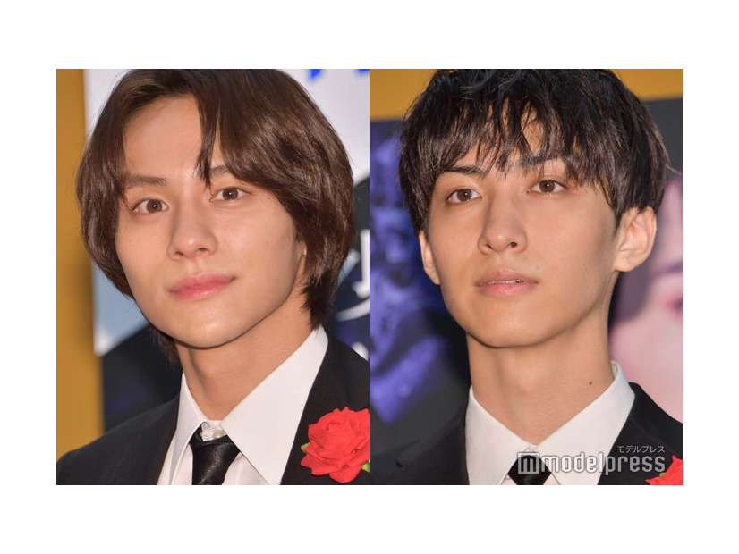 「夫婦の秘密」制作発表に出席した山下幸輝、古川毅（C）モデルプレス