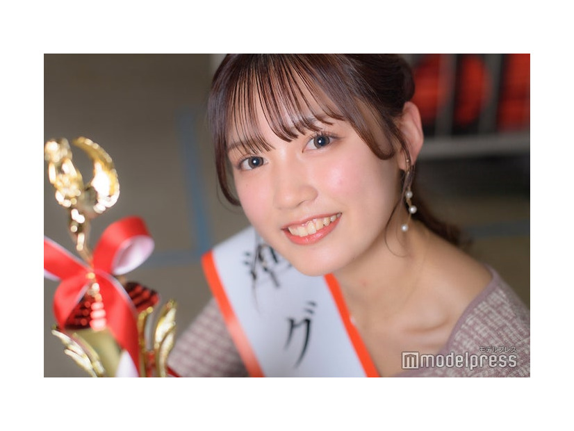 モデルプレスのインタビューに応じた花田愛実さん（C）モデルプレス