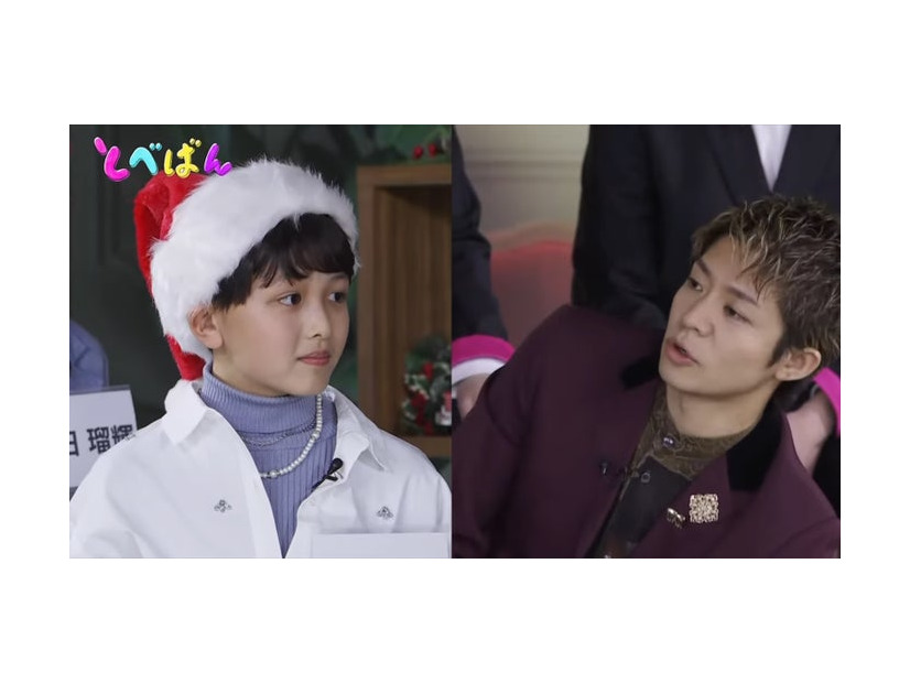藤代翔真、岸優太「とべばん」より（C）TOBE Co., Ltd.