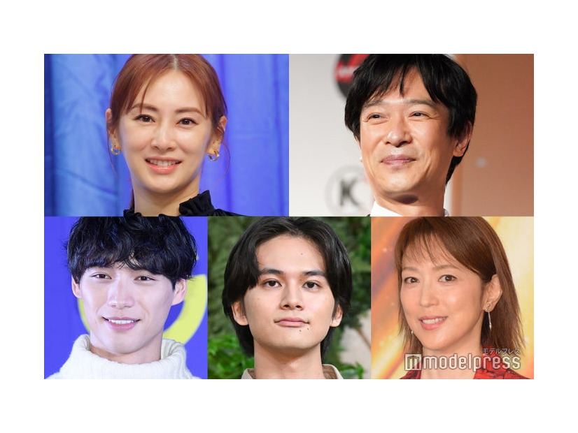 （上段）北川景子、堺雅人（下段左から）福士蒼汰、北村匠海、若村麻由美（C）モデルプレス